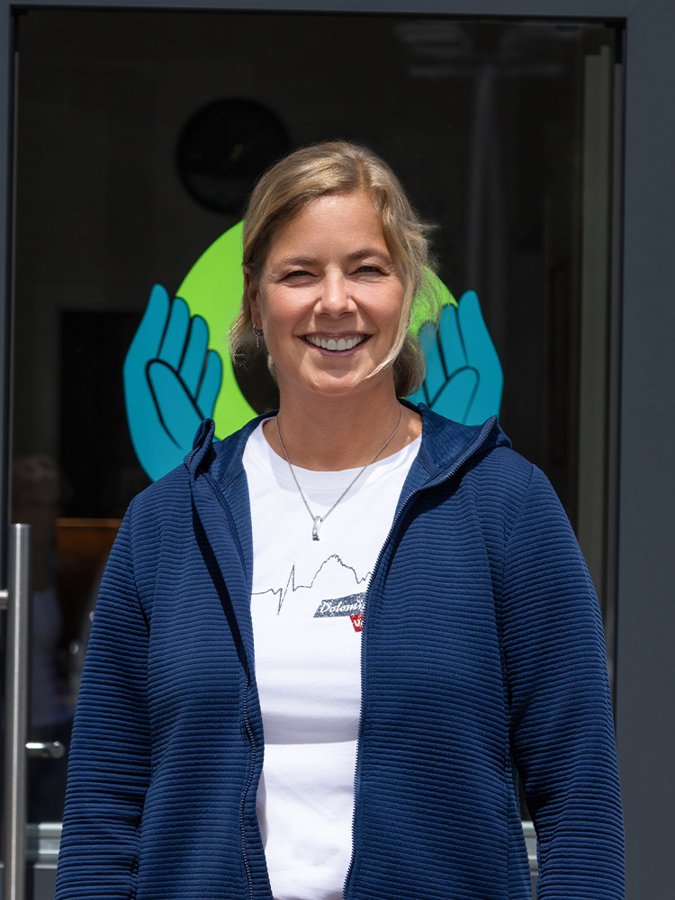 Porträtfoto von Birgit Köttet bei Geislers Mobile Pflege